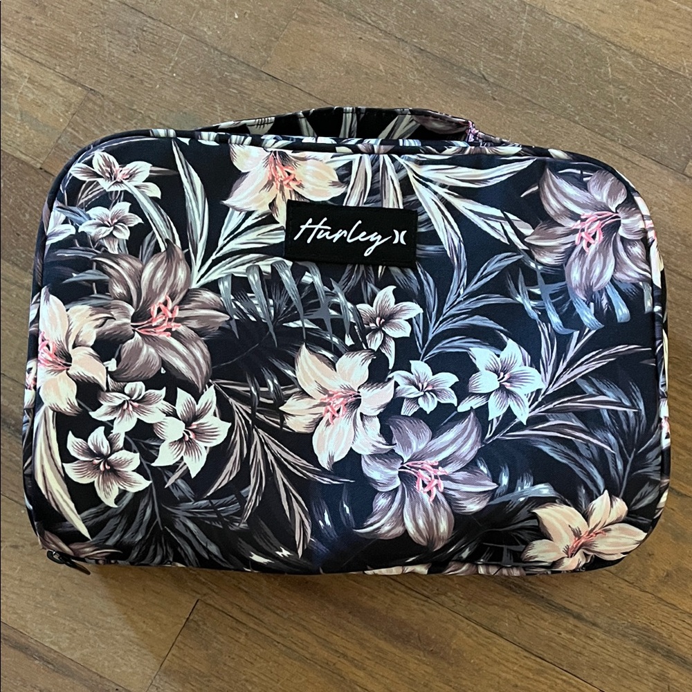 Hurley Black Floral Women's Bag